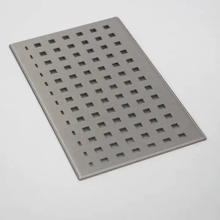 Edelstahl-Abdeckung mit Stil