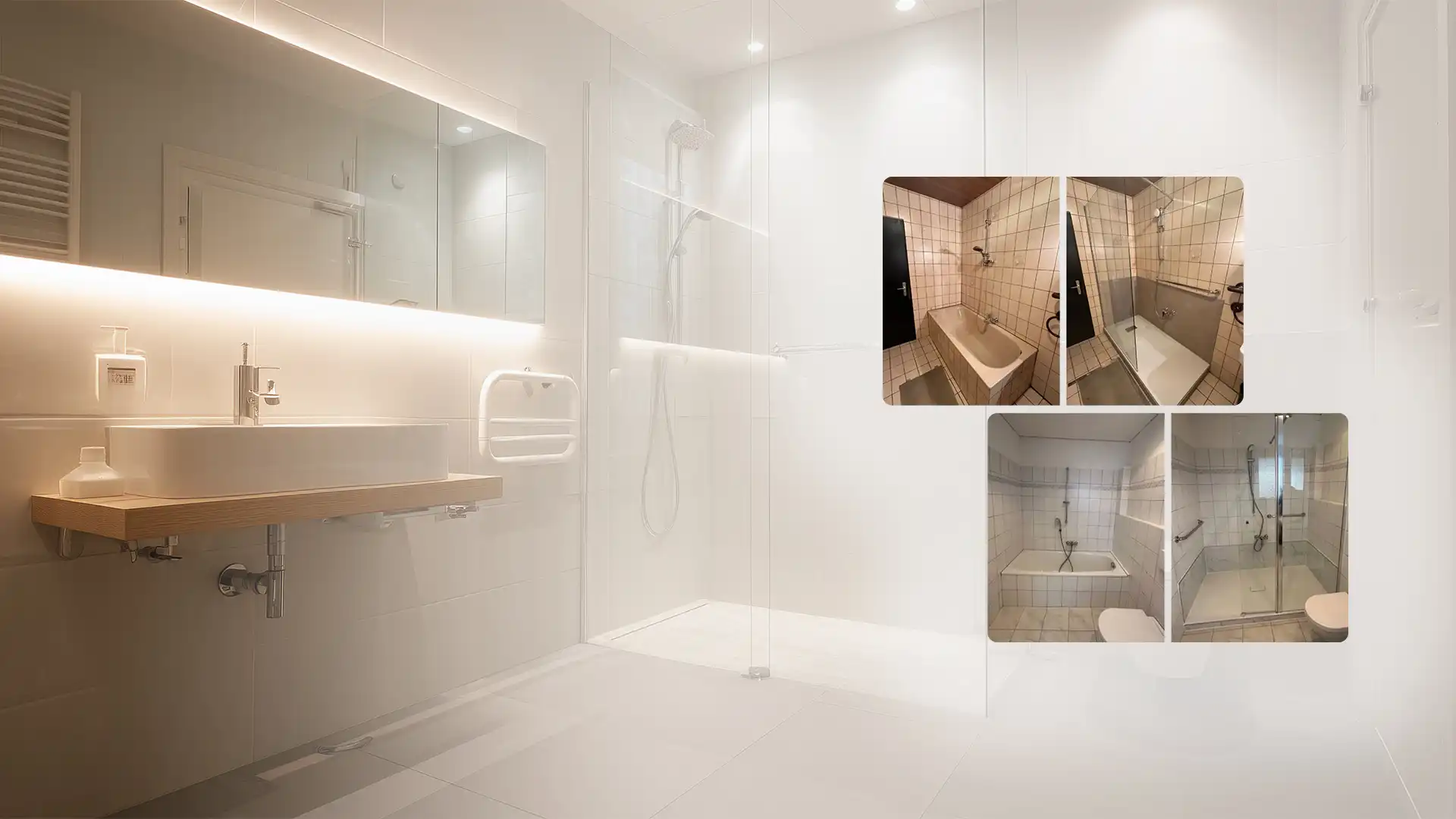 Ihr neues Badezimmer in Kaiserslautern – barrierefrei, modern und in nur wenigen Tagen realisiert