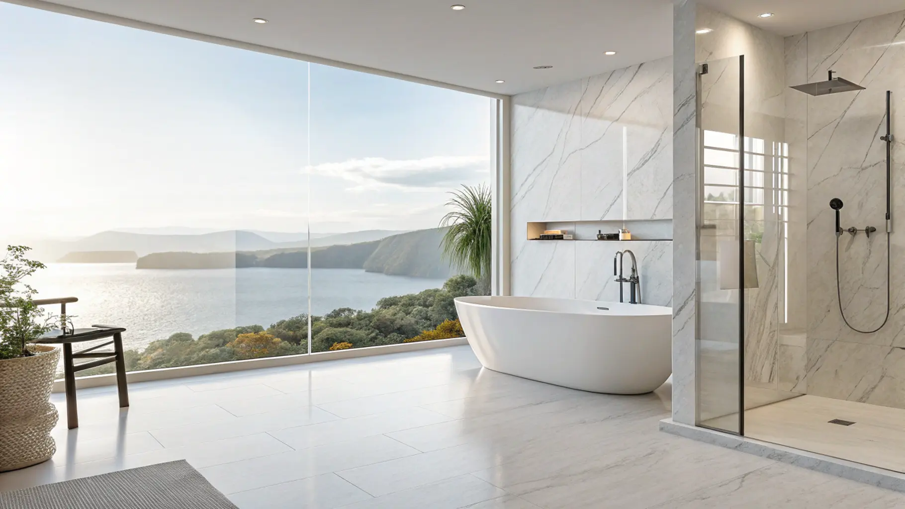 Badumbau in nur 1 Tag - Dusche statt Wanne ab 3.000 €