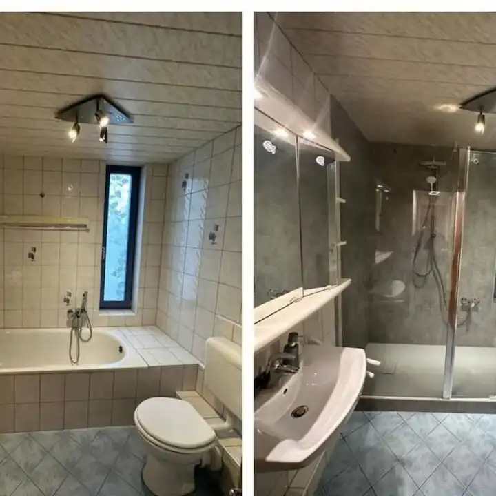 Teilbadsanierung 55